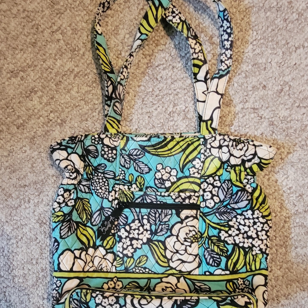 Vera Bradley LOT of 6 Multi Pattern Quilted Bags in Green, Pink, Purple, Blue - Picture 12 of 15